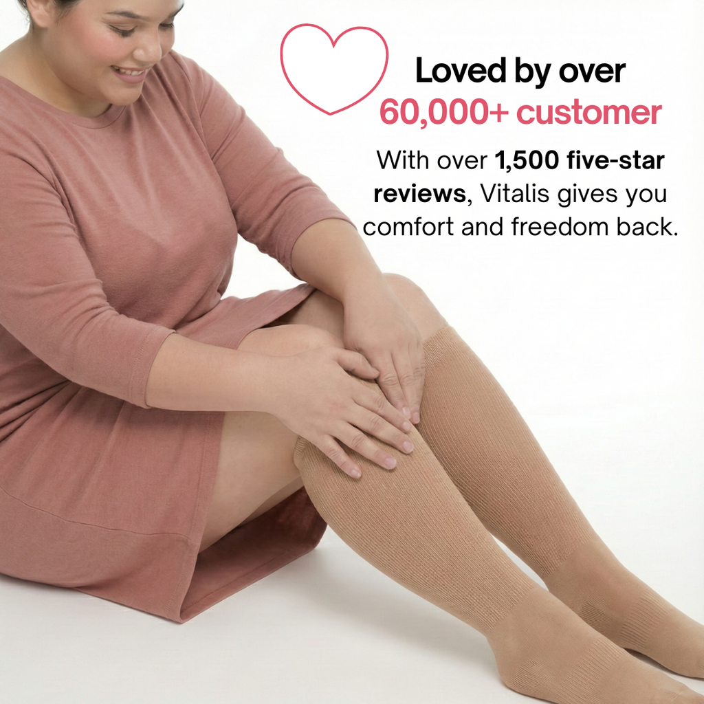 Skarpety uciskowe Vitalis™ (klasyczne) (15-20 mmHg)