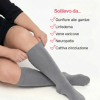 Meias de compressão Vitalis™ (Clássicas) (15-20 mmHg)