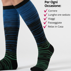 Vitalis™ Compression socks (stripes) (15-20 mmHg)
