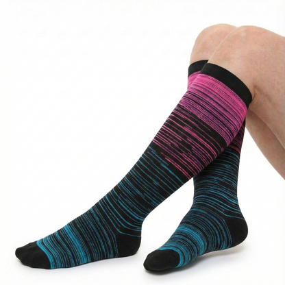 Vitalis™ Compression socks (stripes) (15-20 mmHg)