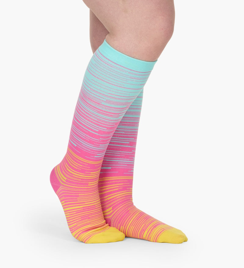 Vitalis Compression socks (stripes) (15-20 mmHg)