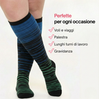 Vitalis™ Compression socks (stripes) (15-20 mmHg)