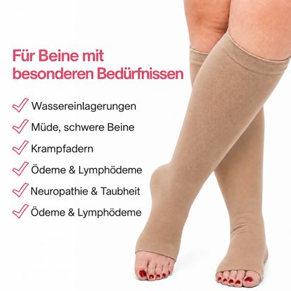 Vitalis™ Kompressionsstrümpfe (ohne Spitze) (15-20 mmHg)